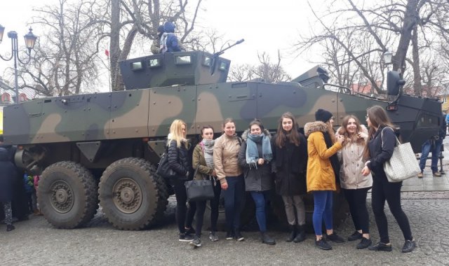 Spotkanie z żołnierzami z 12 Brygady Zmechanizowanej ze Szczecina